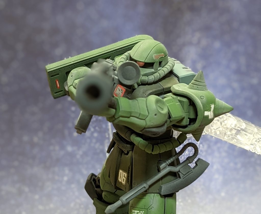 ザクは君のハートを撃ち抜くよ。ザクズっキューン