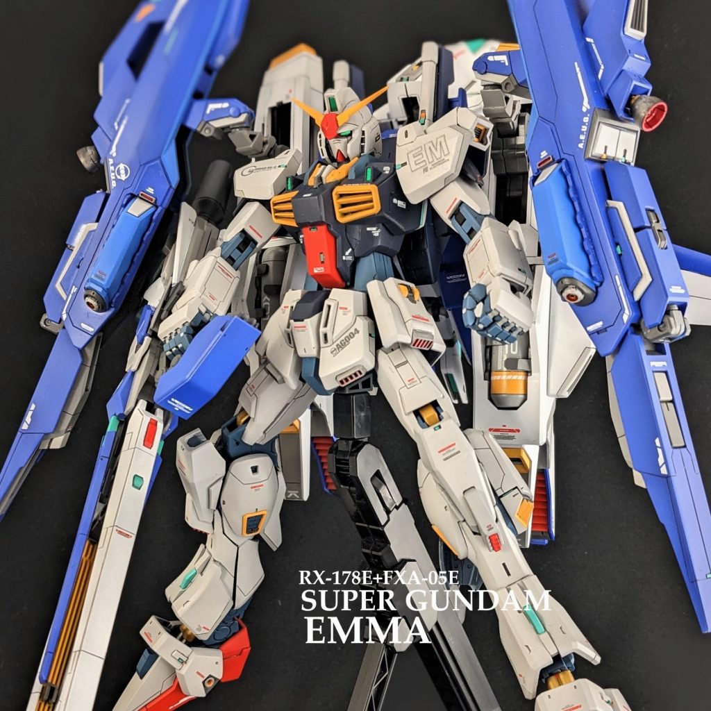 MG スーパーガンダム 全塗装 回収 改造 完成品 - プラモデル