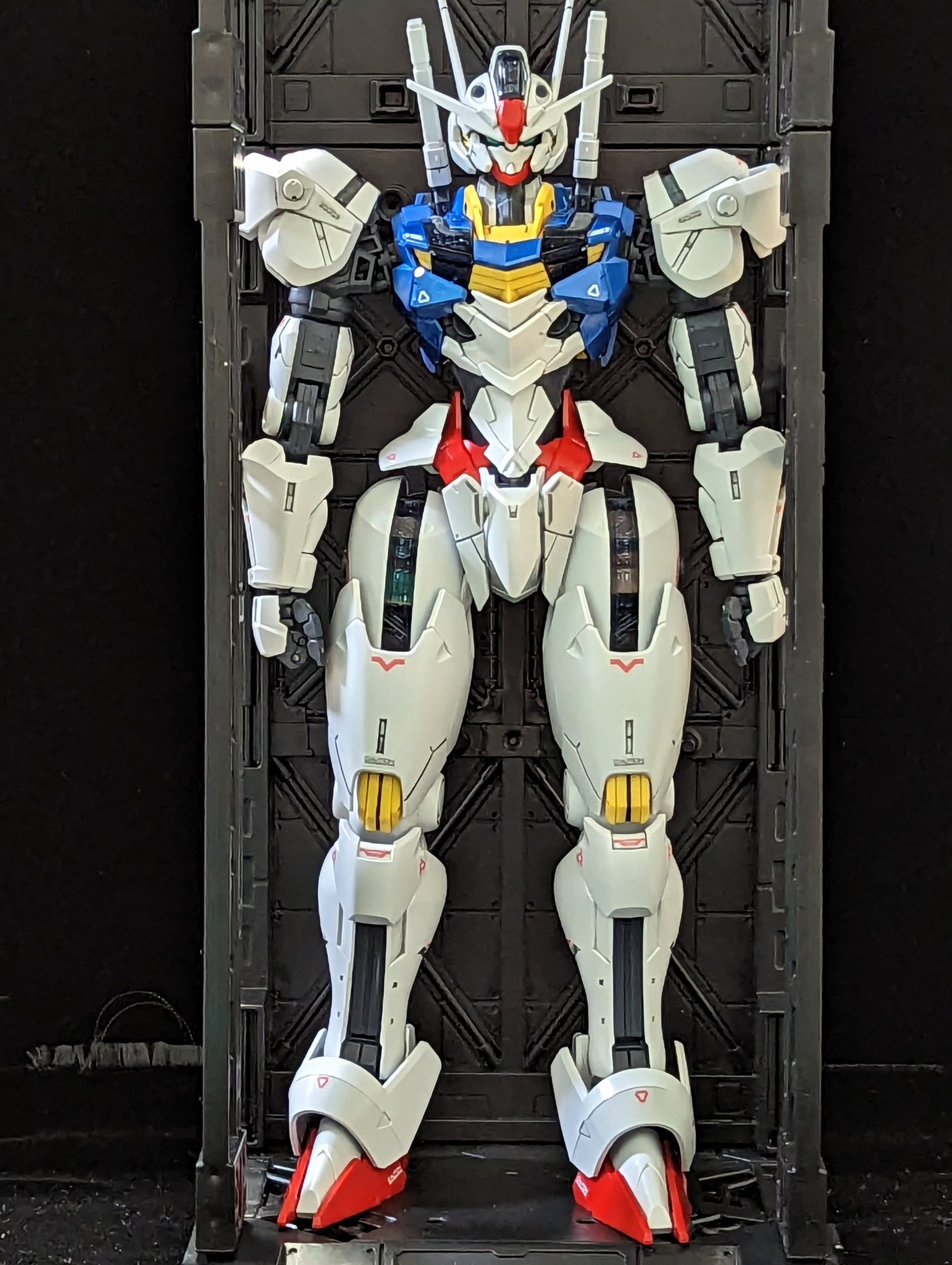 ギフ_包装】 塗装済み完成品 メカニカルバスト ガンダムエアリアル