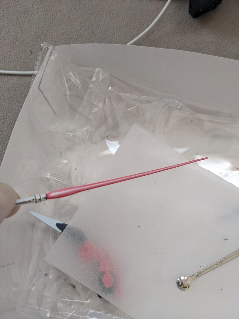 ビームサーベルのアニメ塗りが思いの外上手くいって満足です。