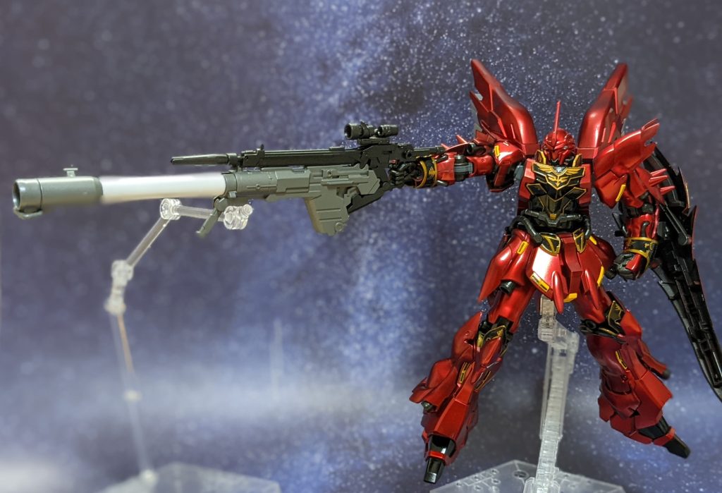 水星の魔女用のビットスタンドで支えました。マジで重い