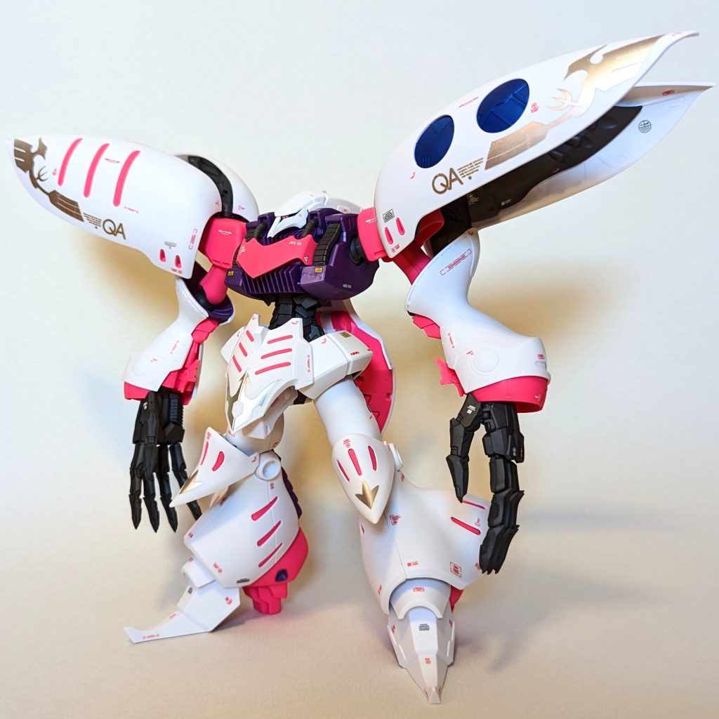 MG 1/100 キュベレイ・アンベリール 前面②視点を腰中心に。