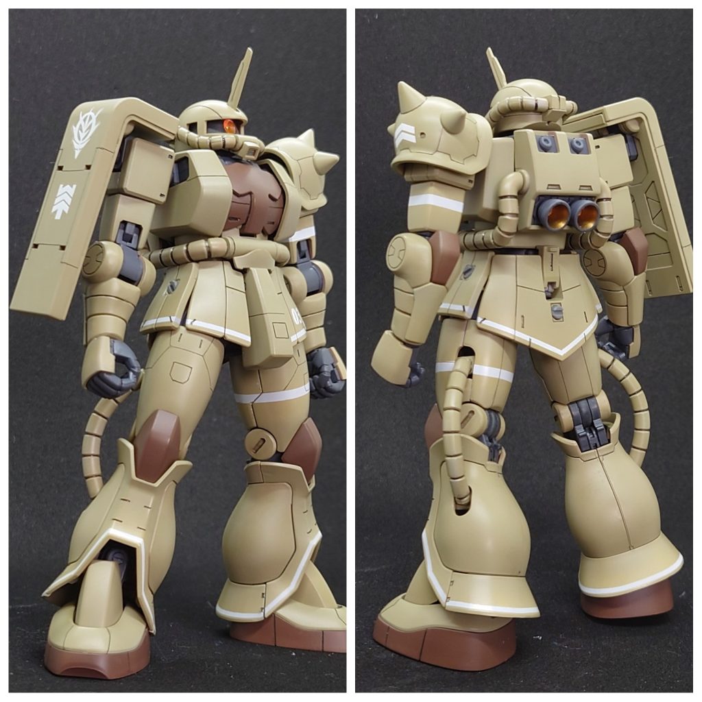 腰部の穴にディティールパーツ