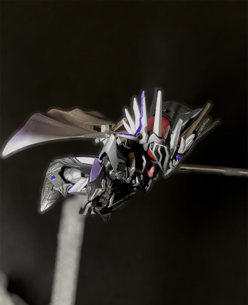 使用塗料　ラッカー塗料使用　一部エナメルクレオス　シルバー　カウリング色　モンザレッドガイアカラー　パープルバイオレッド　クリアーパープルタミヤエナメル　クロームシルバー