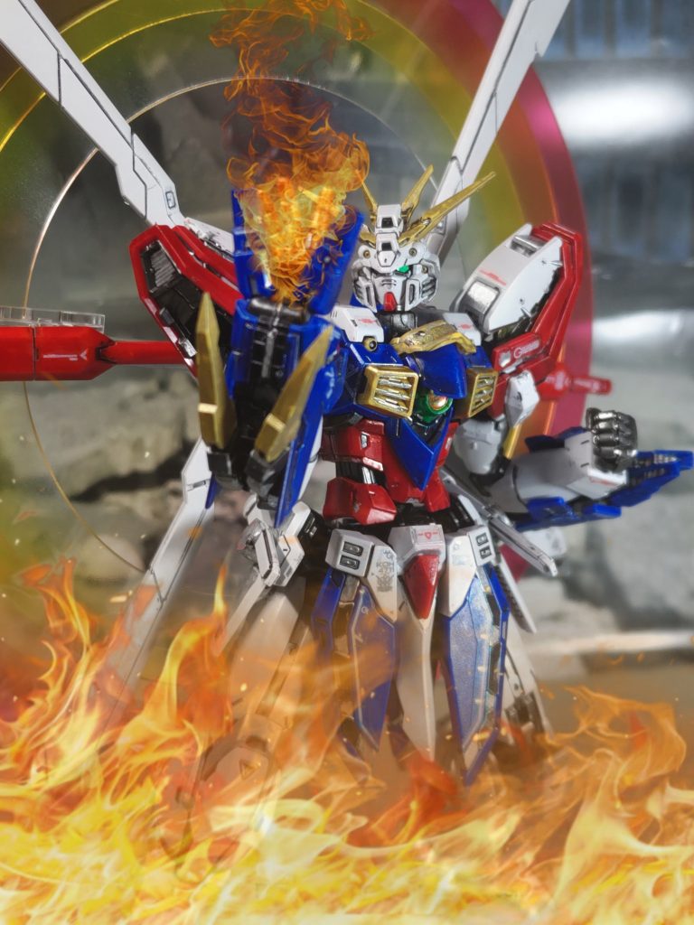 俺のこの手が真っ赤に燃える❗勝利を掴めと轟き叫ぶ❗