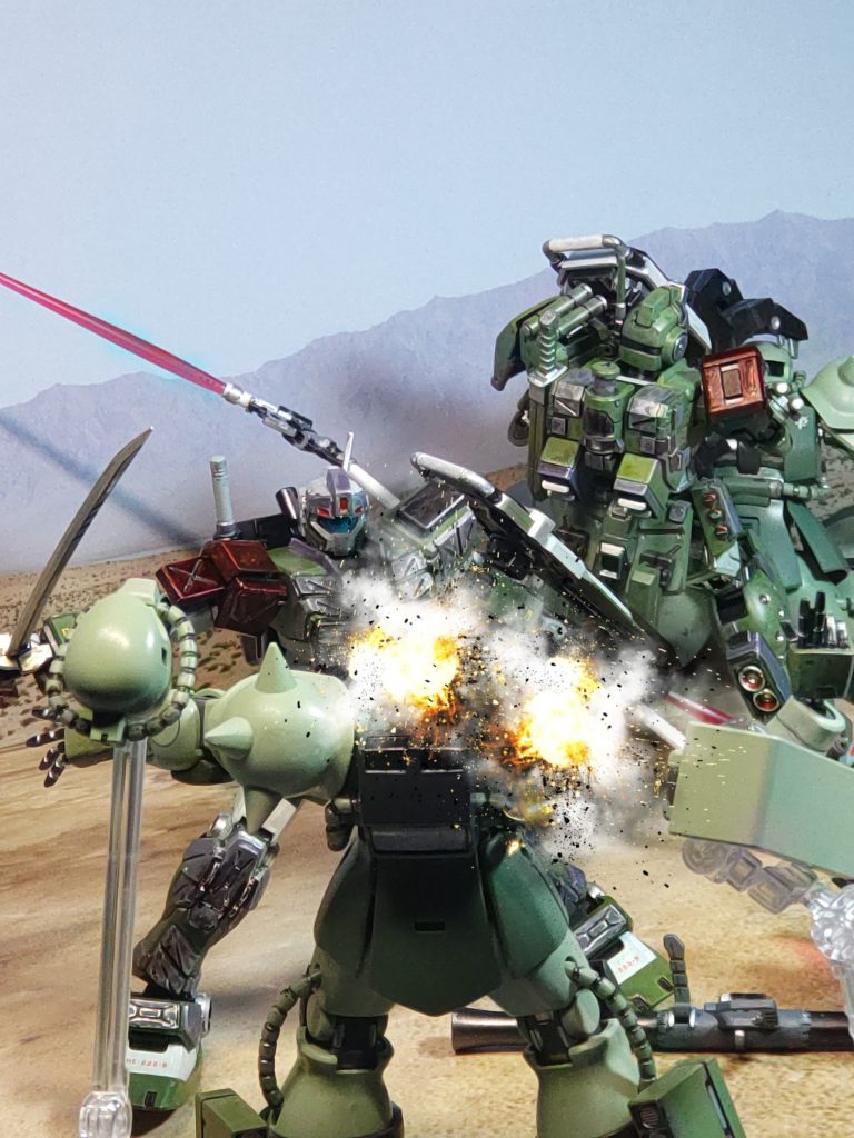 ドスッザク２「隊ちょ…」ザンッ！ザンッ！