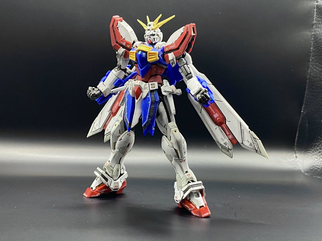 RG ゴッドガンダム–2枚目/制作者：萌木原あるく