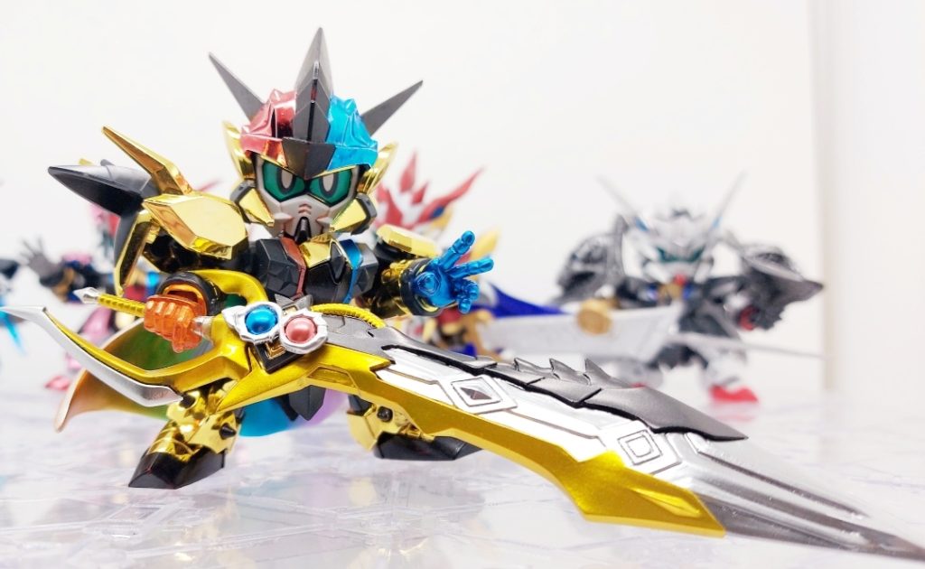 魔竜剣士 ゼロガンダム 金色雷鍍型–5枚目/制作者：昨日の 🎈W