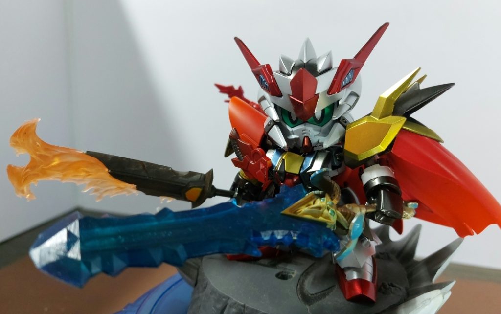魔竜剣士 ゼロガンダム 螢光紅–4枚目/制作者：昨日の 🎈W