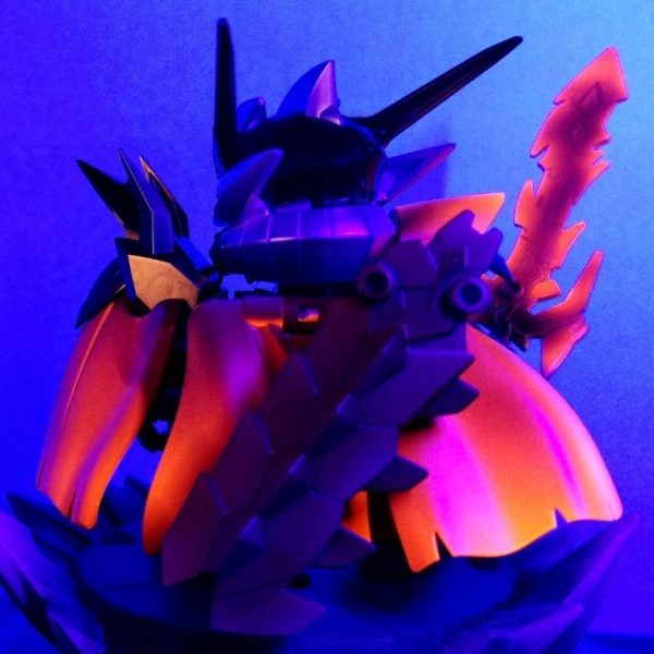 魔竜剣士 ゼロガンダム 螢光紅