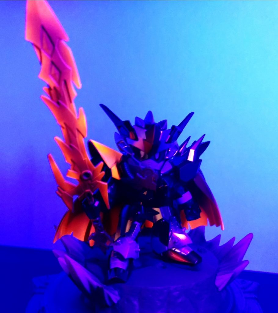 魔竜剣士 ゼロガンダム 螢光紅–3枚目/制作者：昨日の 🎈W