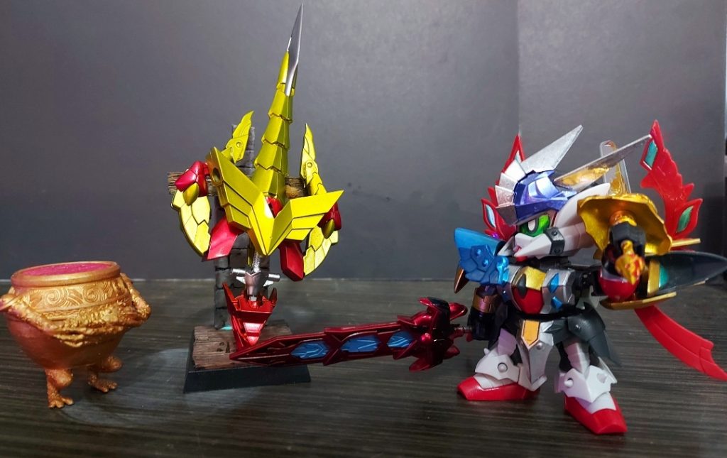 魔竜剣士 ゼロガンダム 手塗色–4枚目/制作者：昨日の 🎈W