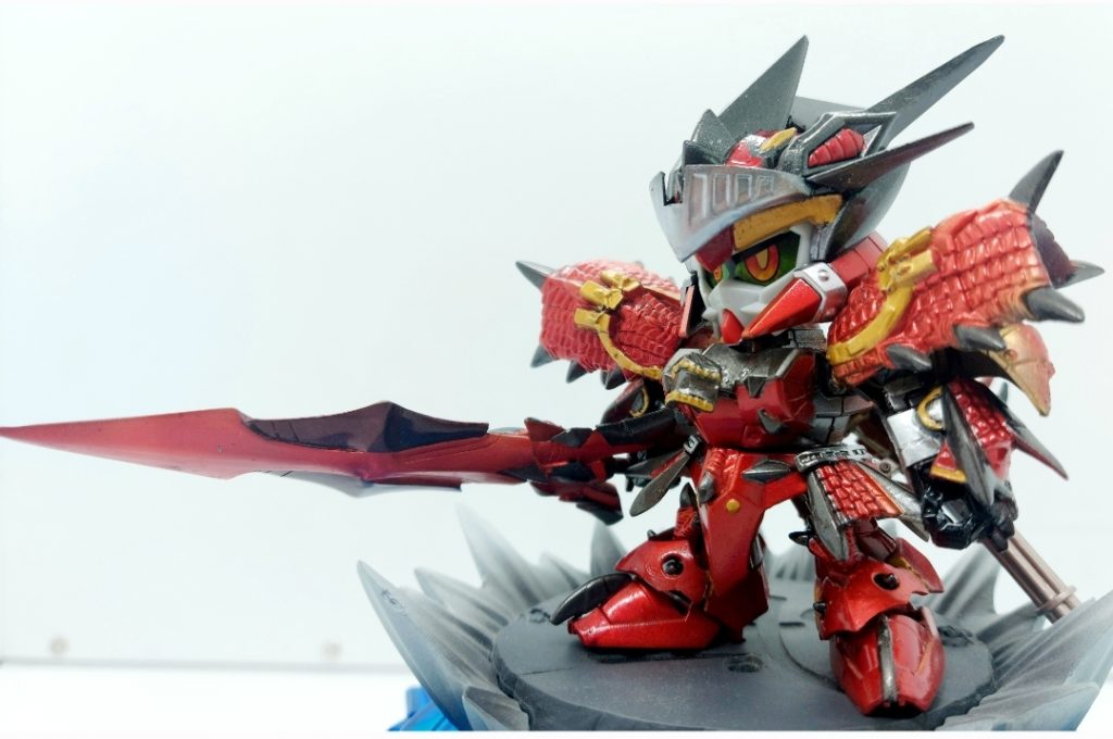 紅蓮の息吹 黒炎王ハンター ゼロガンダム–2枚目/制作者：昨日の 🎈W