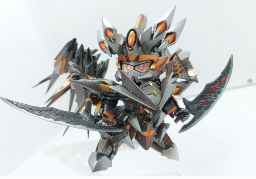 銀翼の凶星 天彗龍ハンター ゼロガンダム–4枚目/制作者：昨日の 🎈W