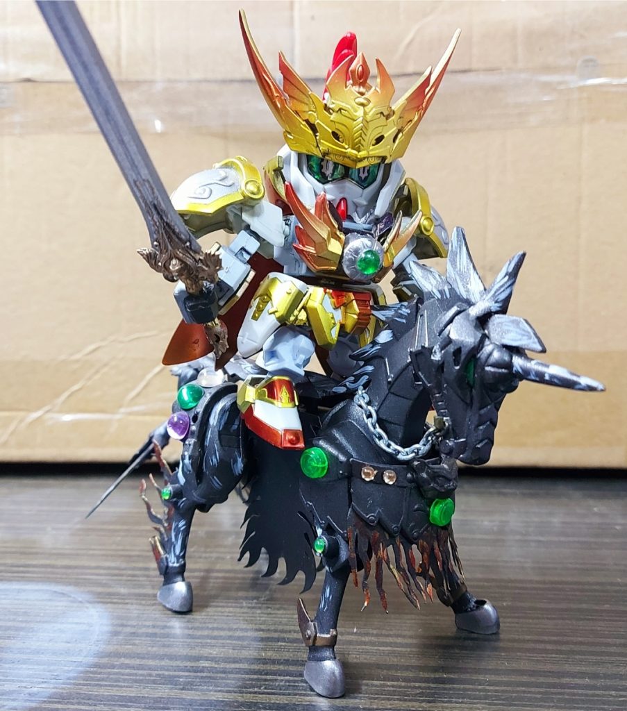 刃馬一体 獅王騎士 ゼロガンダム