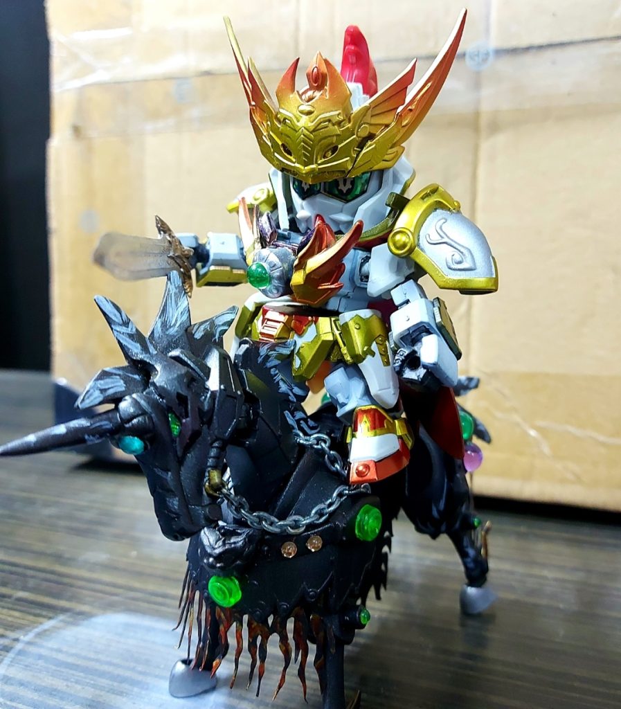 刃馬一体 獅王騎士 ゼロガンダム–2枚目/制作者：昨日の 🎈W