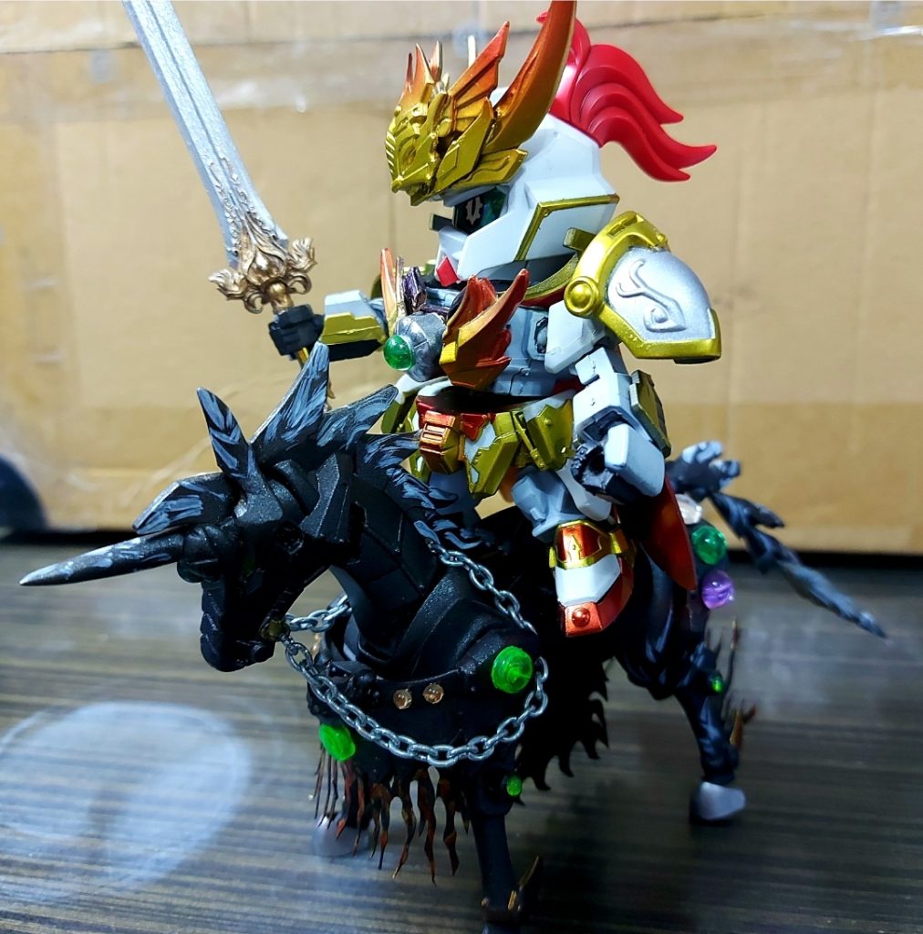 刃馬一体 獅王騎士 ゼロガンダム–4枚目/制作者：昨日の 🎈W