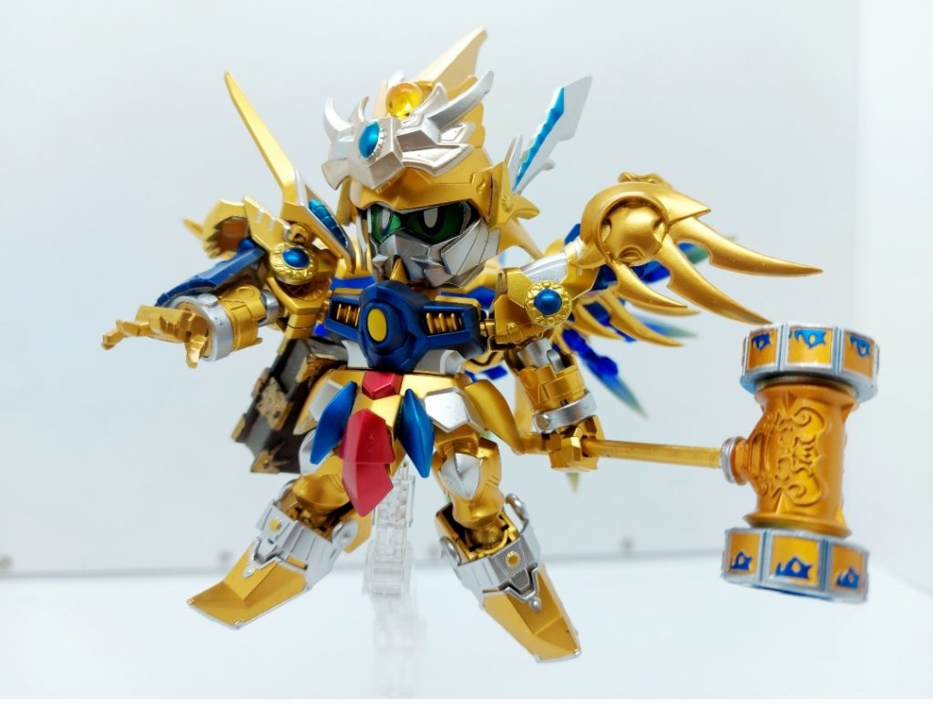 白銀の手  聖騎士 ゼロガンダム–3枚目/制作者：昨日の 🎈W