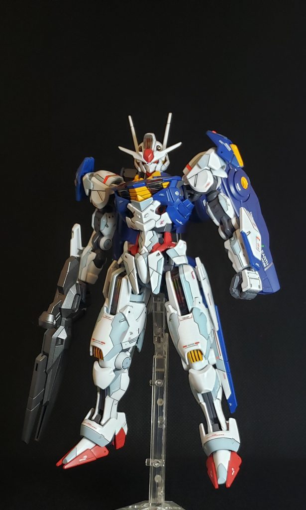 フライトユニット完成したのでエアリアルに装備させてみました