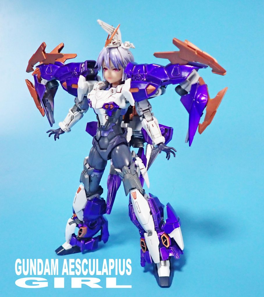 ガンダムアスクレプオス少女–2枚目/制作者：ま･くべぇ