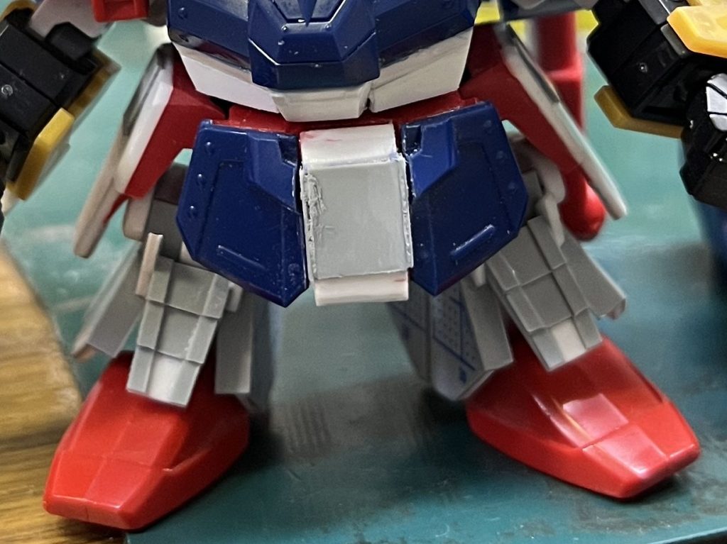 あとは足が短すぎたので、伸ばす為に作ってみました。