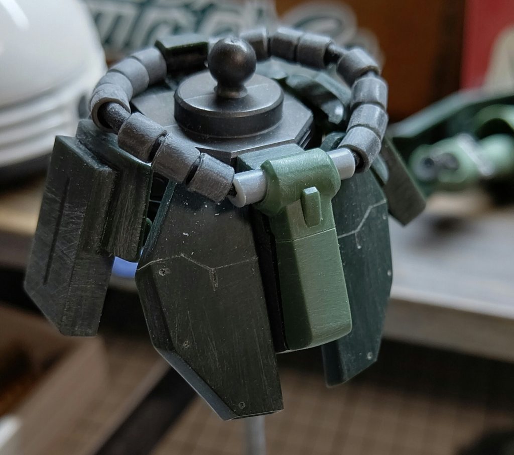 今回、動力パイプを自作しました。シルエットが引き締まりいい感じになりました。と同時に工作の幅も広がりました