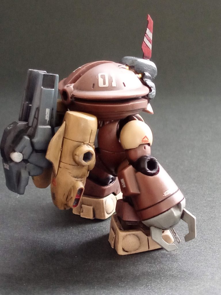 モビルスーツアンサンブル・アッガイ改造–4枚目/制作者:マッドさん