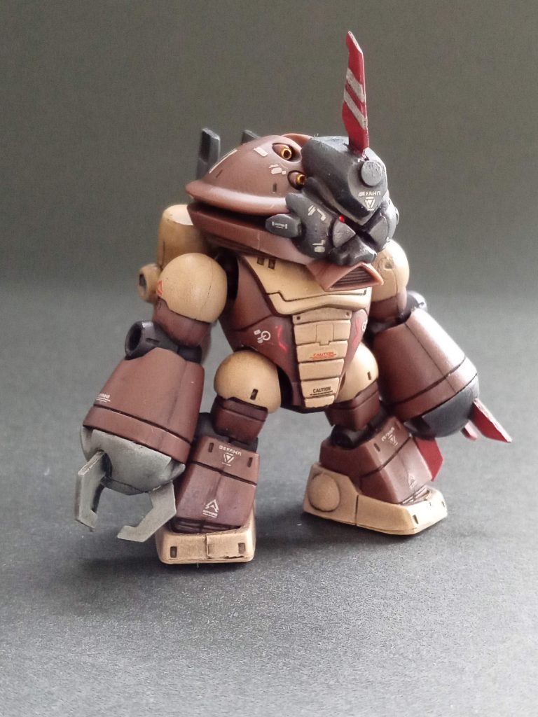 モビルスーツアンサンブル・アッガイ改造–5枚目/制作者:マッドさん