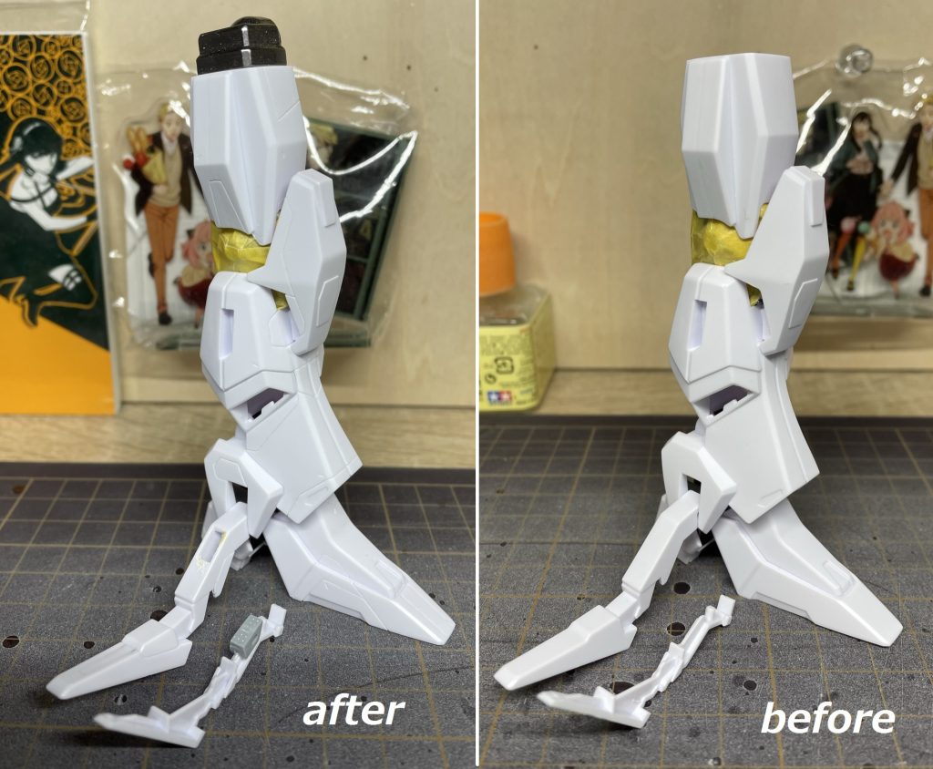 なんとなく裏から別形状はめ込み式改造