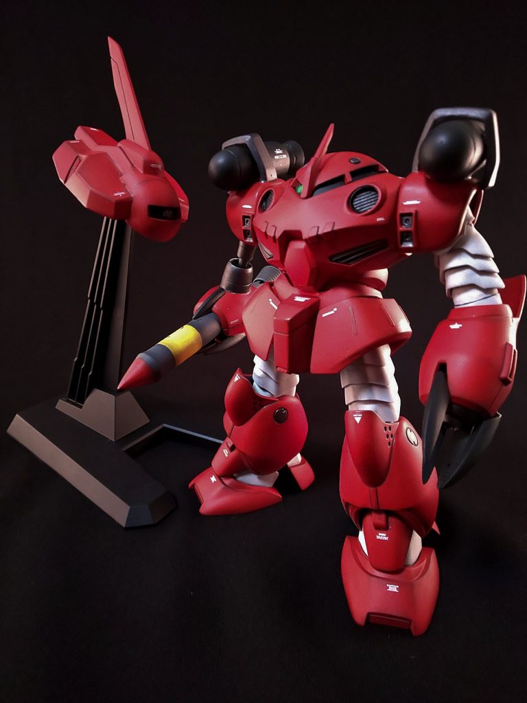 背部ユニットを取り外すとこんな感じです。IGLOOのホルバインなら乗りこなしてくれたかもしれません。みなさんも改造、オリジナル機を楽しみましょう💪✨