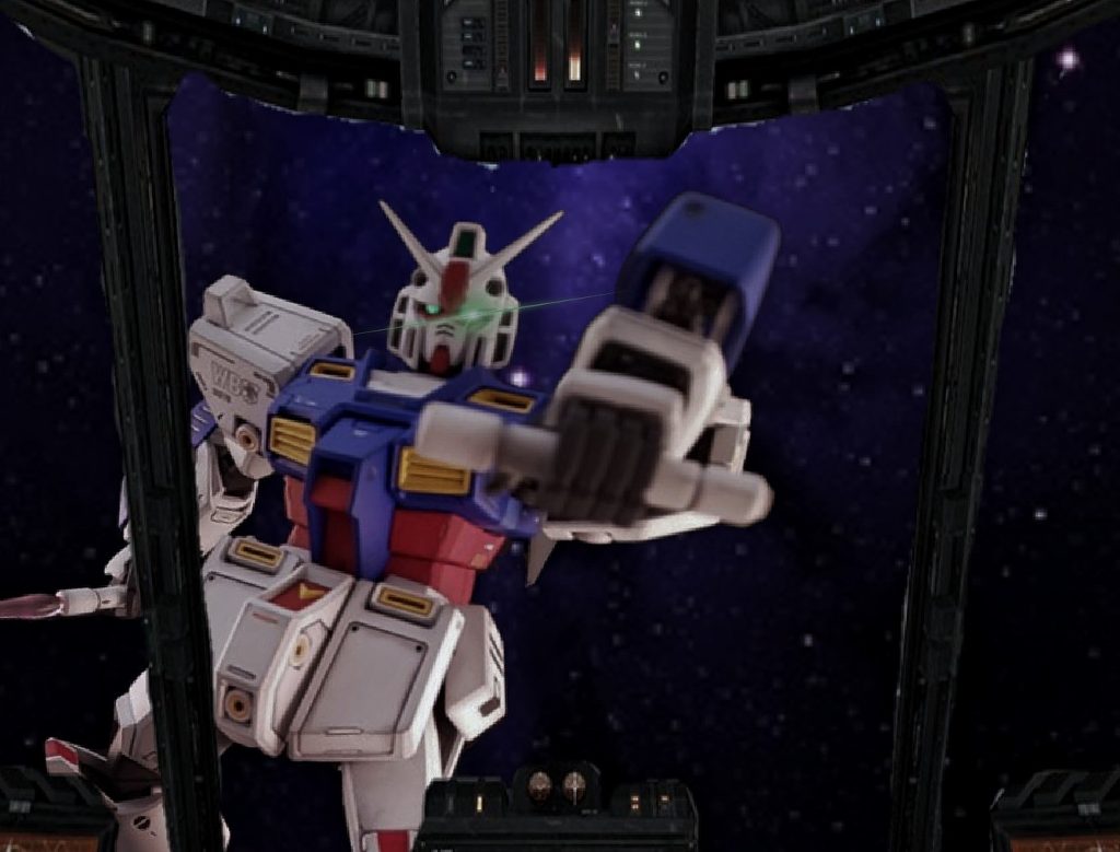 ジオン兵さんコクピット視点。気付いた時にはあの世でした。NT-1かっこいいですね。てかポケ戦のMSはどれもデザインが素晴らしい。