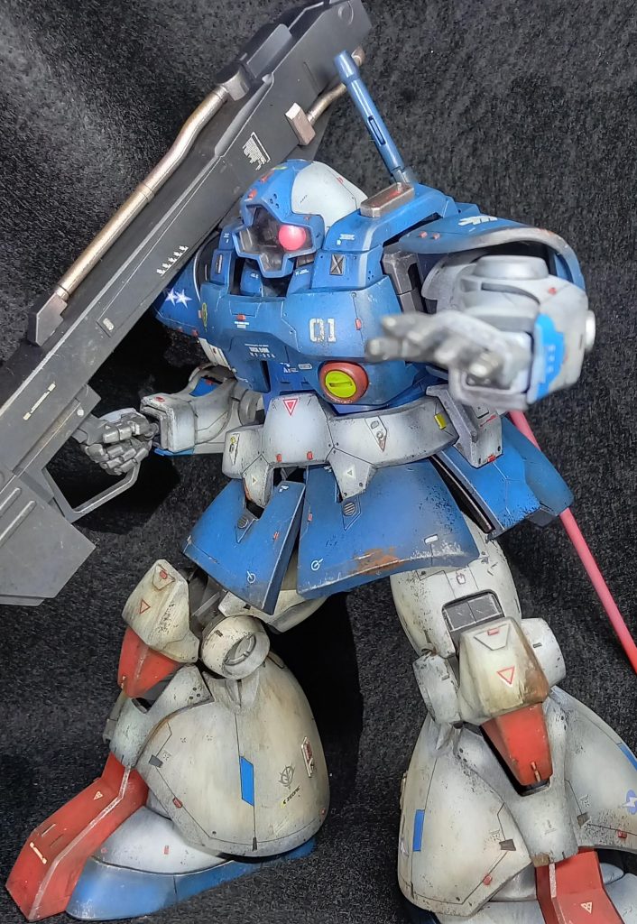 MG　リック・ドム　瀧川カラー汚し塗装–3枚目/制作者：@feiru777