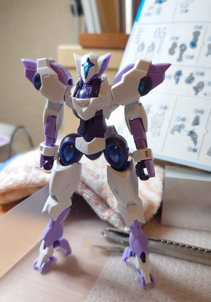 本体だけだと火星の海でマーズデイブレイクしそうな姿です