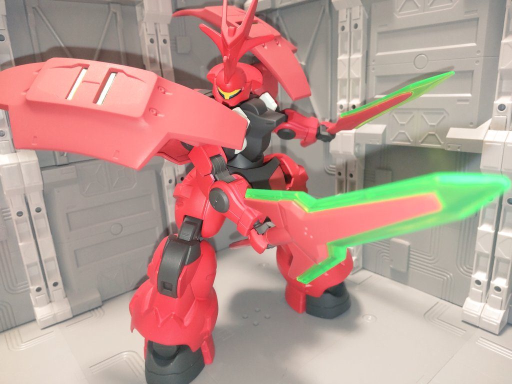 ビームアンカーとビームクナイの二刀流