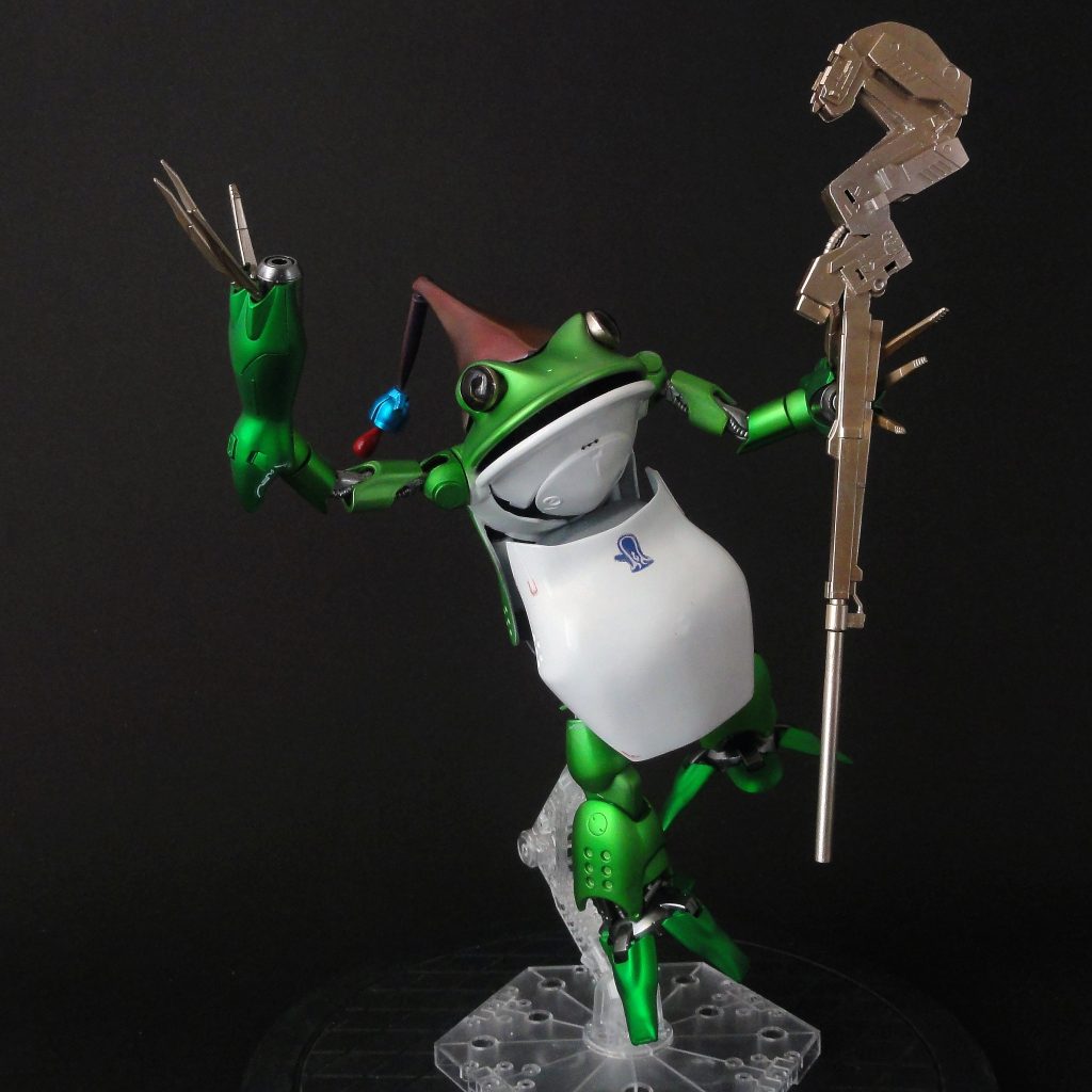 ポロ・ロッゴ｜「カエルの歌」ケローッ。マトーヤ｜おや、青の手かい。また変なものを作ったねぇ。ヤ・シュトラ｜でも、おかしいわ。この時代のものとは思えない。