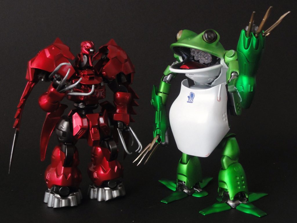 実は、このポロッゴくんは結構おっきくて、ルビーウェポンよりでかいです。何て言うか、顔がでかい。ルビーウェポン｜おまえ、なんだその面構えは。ポロッゴ｜ガンプラ好きのボケガエルさんが、クイックシンクス様を紹介してくれたケロよ。