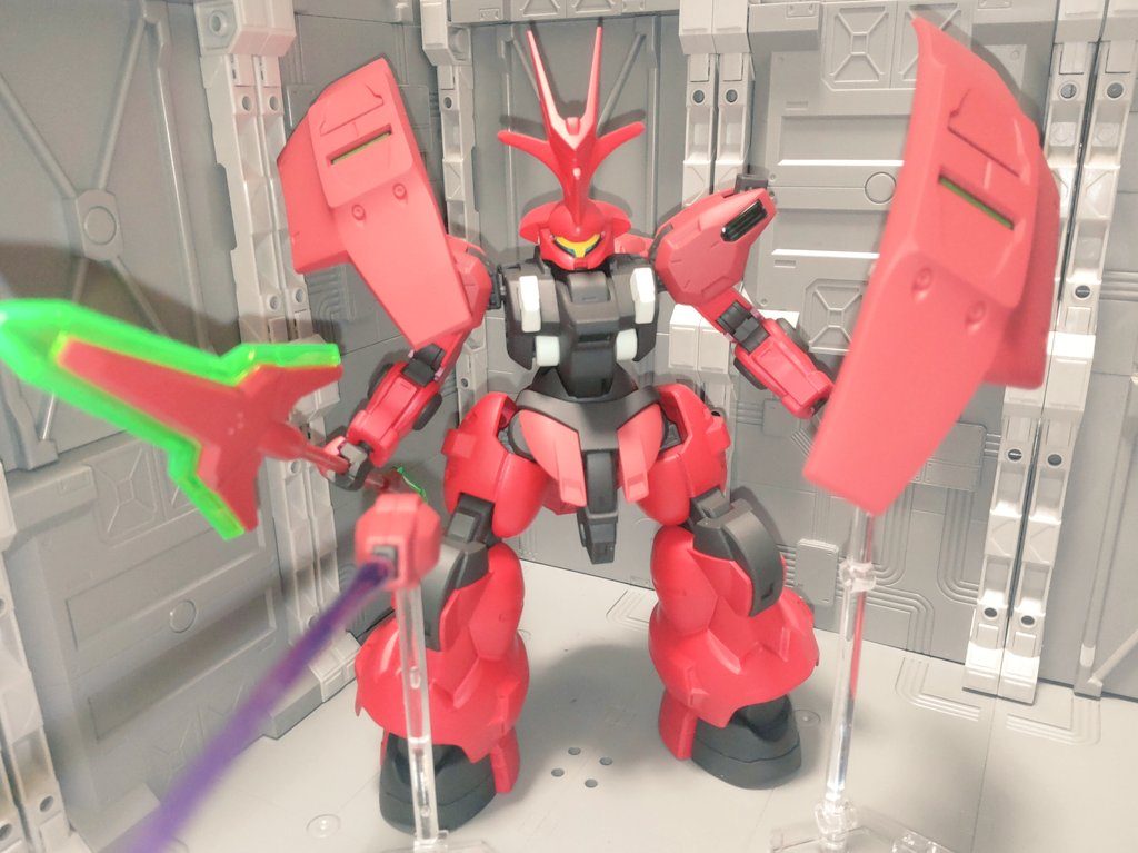 ドローン展開。あくまでドローンの運用だけを考証してる設定なのでイーシュヴァラの前腕接続とシャクルクロウはオミットしています