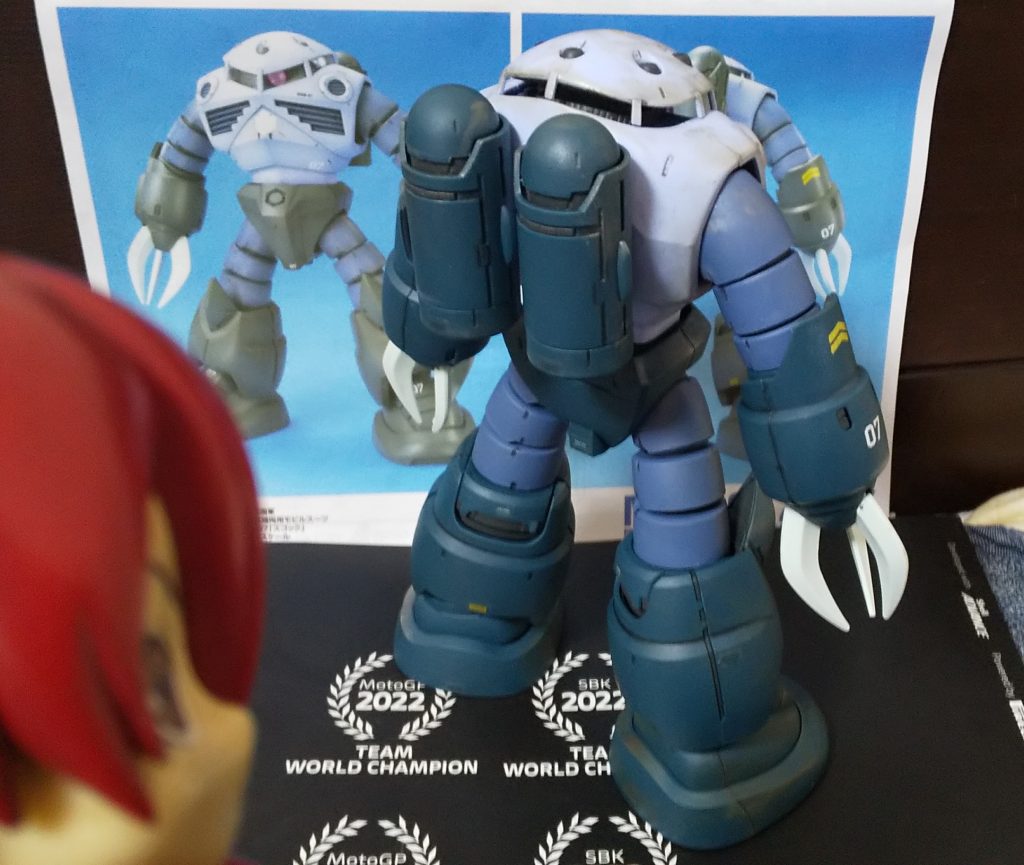 :後ろだ。今回もウェザリングをしてみたぞ。