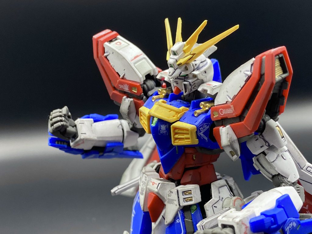 マシンキャノンもしっかり塗装しました。