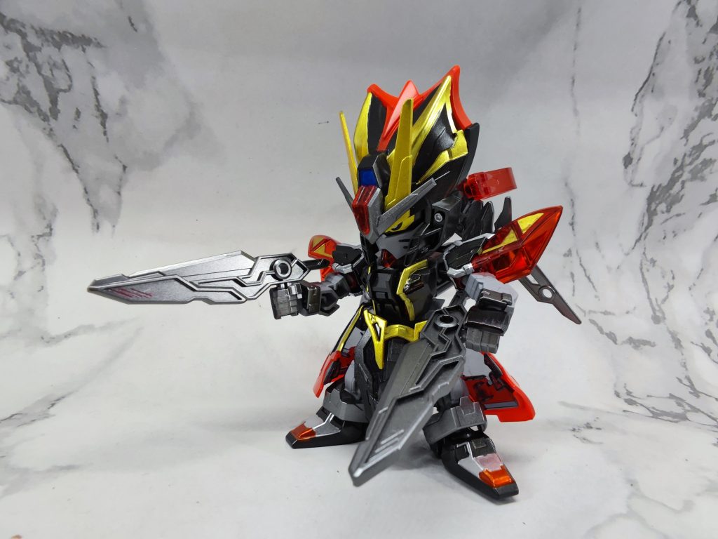 SD三國創傑 荀彧漆黑攻擊鋼彈–3枚目/制作者：@fox_chi_zeng