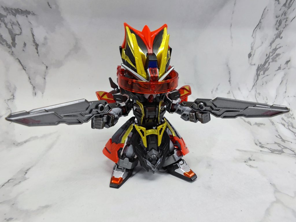 SD三國創傑 荀彧漆黑攻擊鋼彈–4枚目/制作者：@fox_chi_zeng