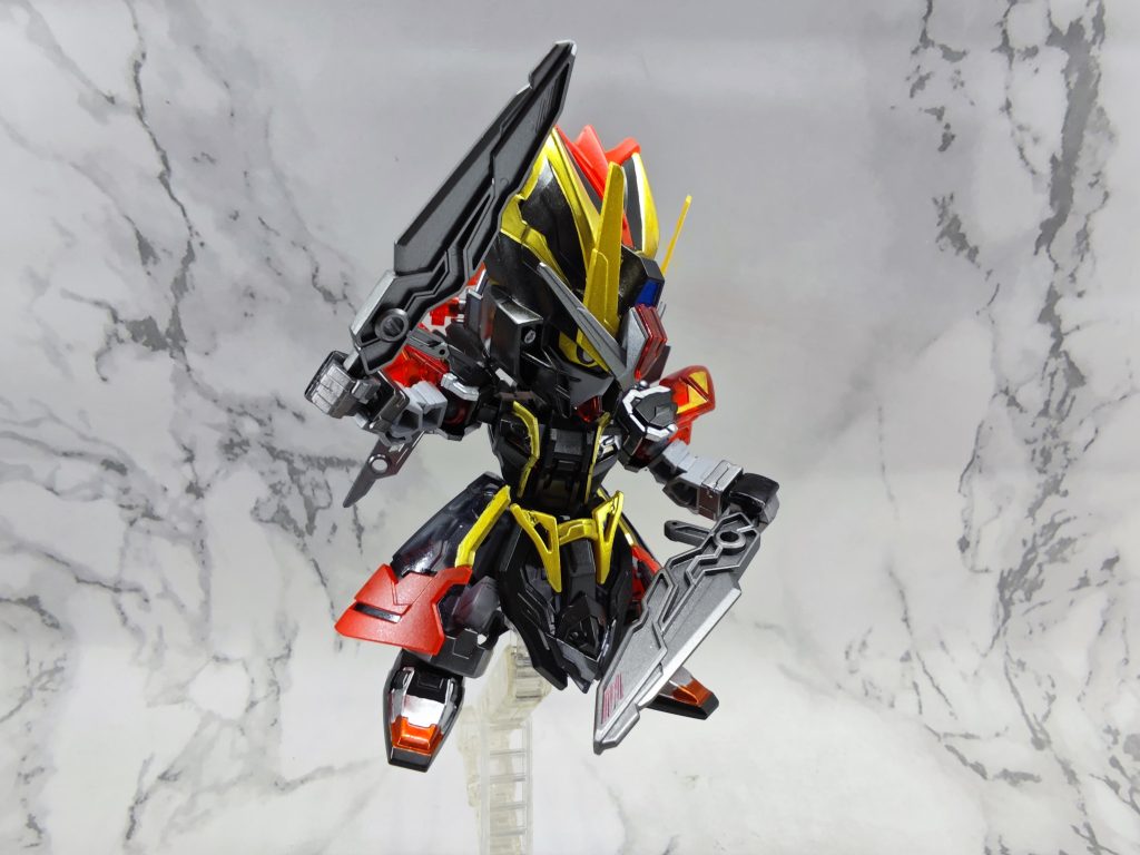 SD三國創傑 荀彧漆黑攻擊鋼彈–5枚目/制作者：@fox_chi_zeng