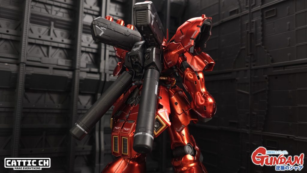 [RG] MSN-06サザビーコーティングバージョンストップモーション–2枚目/制作者：Cattic