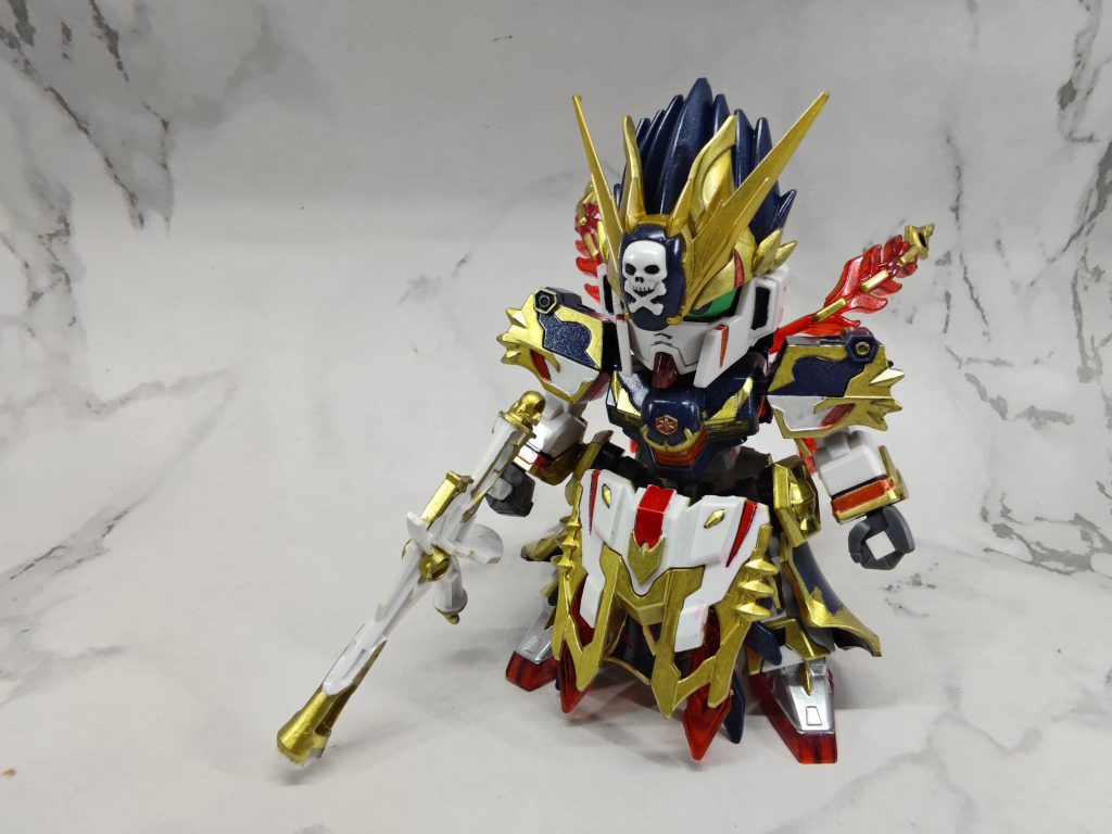 SD三國創傑 甘寧骷髏鋼彈–2枚目/制作者：@fox_chi_zeng