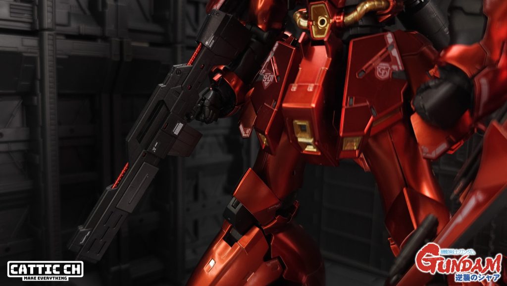 [RG] MSN-06サザビーコーティングバージョンストップモーション–4枚目/制作者：Cattic