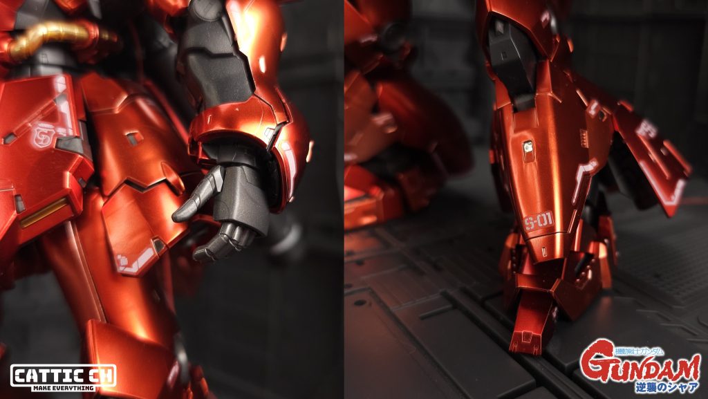 [RG] MSN-06サザビーコーティングバージョンストップモーション–3枚目/制作者：Cattic