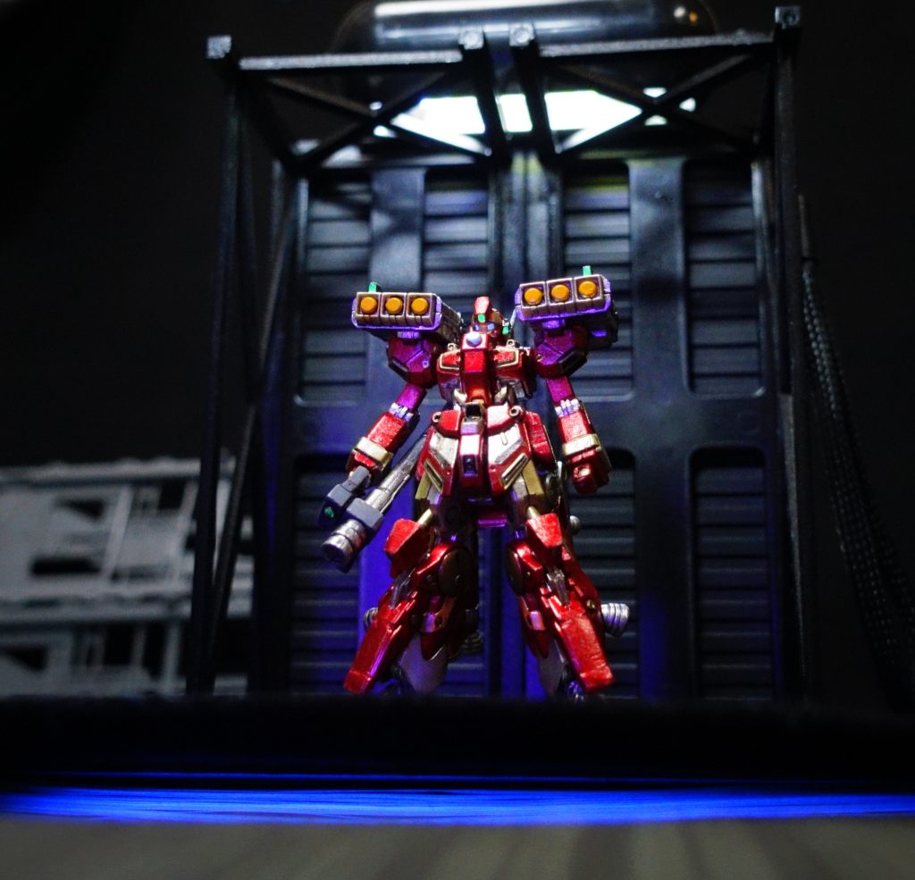 ●攻撃力と作戦時間の増強を図った特務仕様のジェガン