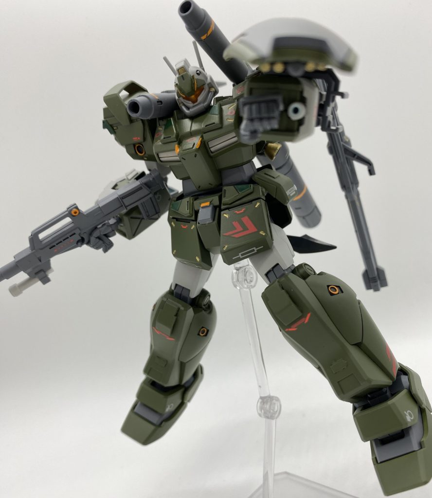 おまけ3 シールドにミサイル付いてるよ！余談だけど、ジムキャノンⅡいいよね…重装甲…キャノン…たまらんっぺ