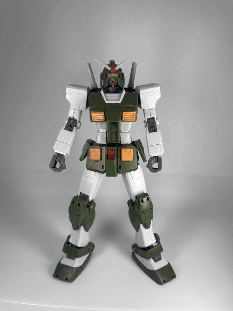 素組ノーマル。組み立て時に青ベース迷彩構想はあったけどしばらくこのまま放置してました。