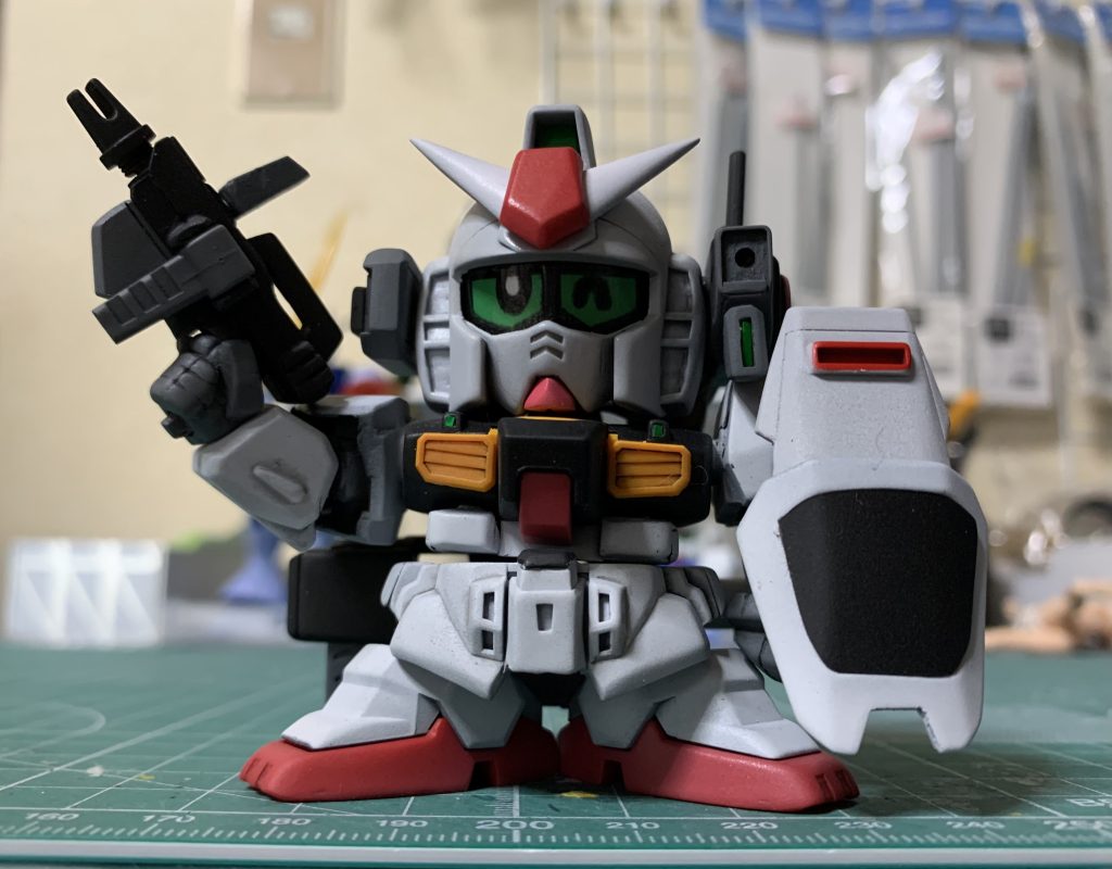 ニッコリ顔バージョン。以下は制作過程です。